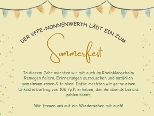 Sommerfest 2026