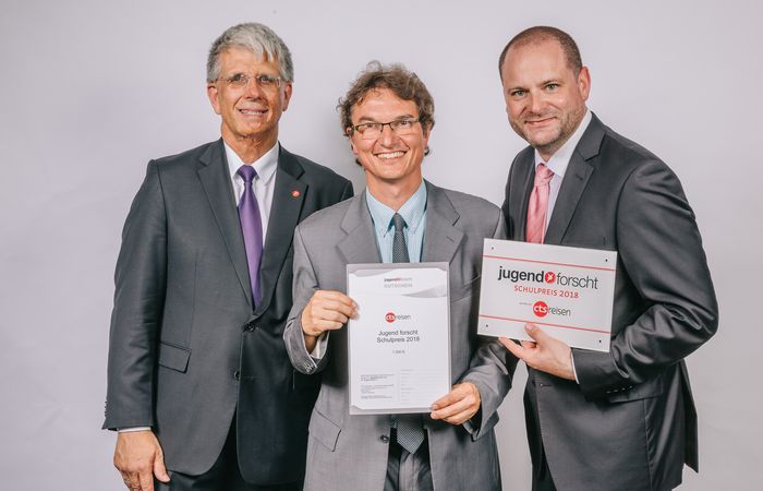 FGN erhält den Jugend forscht Schulpreis 2018