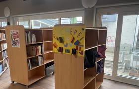 Mobile Bücherregale für die KGS Sankt Martinus in Bad Honnef-Selhof
